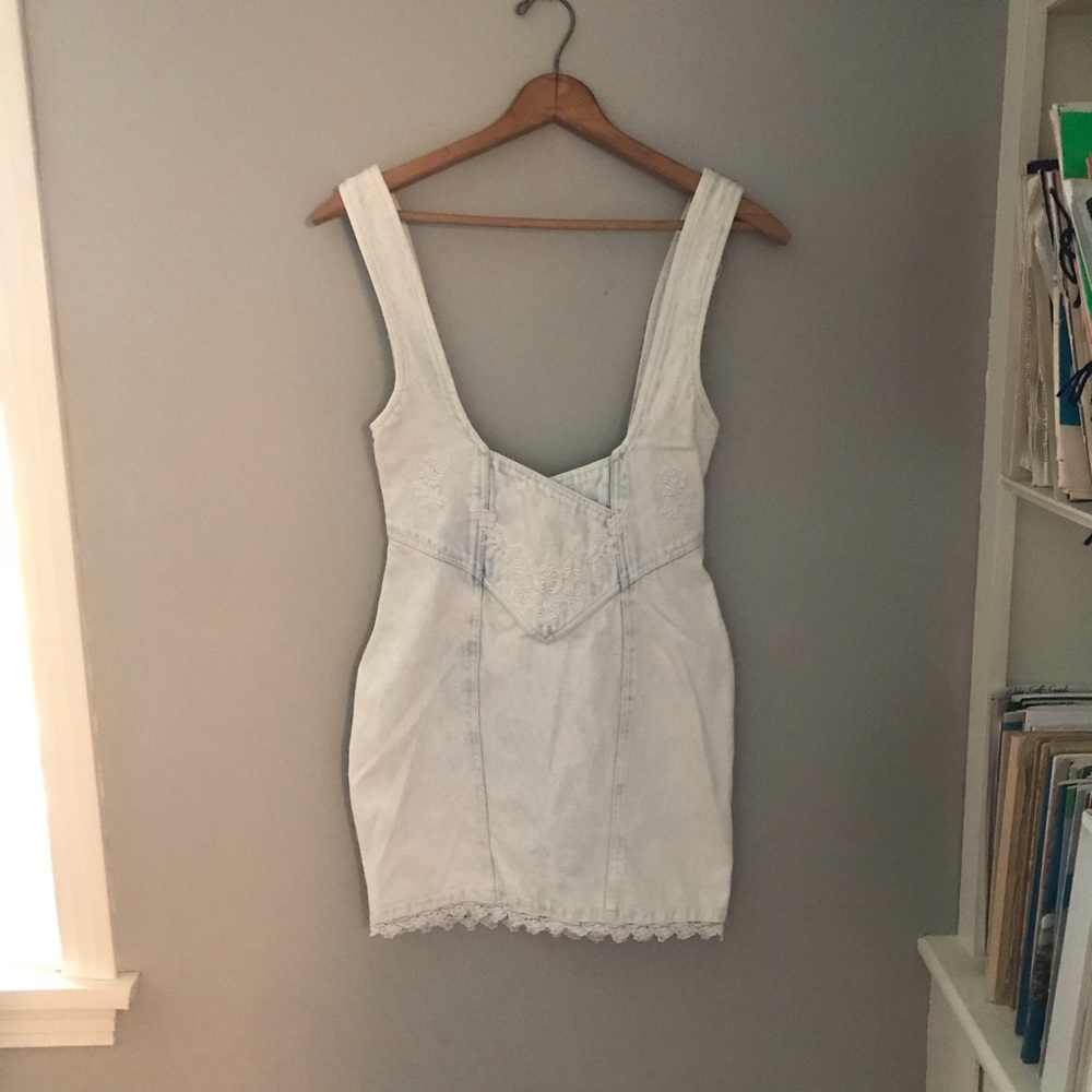 Vintage Denim Jean Dress